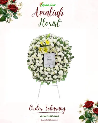 Krans Bunga Duka Cita di Hotel Indonesia Kempinski – Grand Ballroom